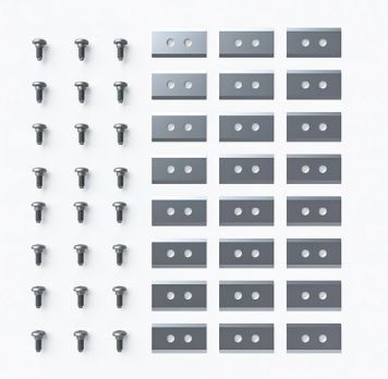 Mammotion 24 kpl ruostumaton teräs teräsarja