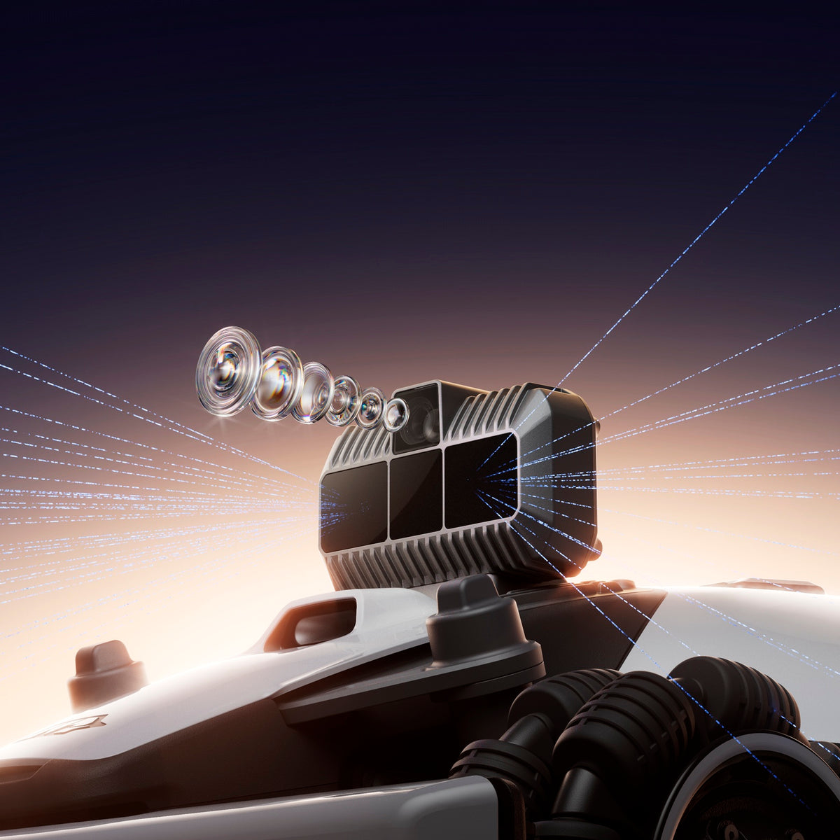 Mammotion LUBA mini 1500 AWD LiDAR robottiruohonleikkuri